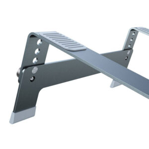 Laptop Stand Baseus 4-Gear Adjustable Space pilkos spalvos - Image 4