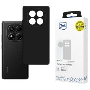 Dėklas 3MK Matt dėklas Pro skirtas Redmi Note 14 Pro 4G juodos spalvos
