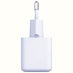 Laidinis įkroviklis 3MK Hyper GaN Charger 20W 1xUSB-A 1XUSB-C PD QC4+ baltos spalvos - Image 3