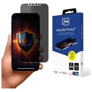 Plėvelė su privatumo filtru 3MK Silky Matt Privacy skirta Apple iPhone 12/12 Pro - Image 1