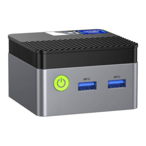 MINI PC GMKtec G5 Intel N97 12GB RAM + 256GB juodos spalvos