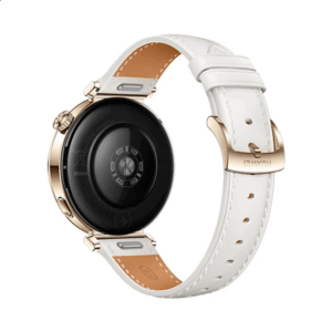 Išmanusis laikrodis Huawei Watch GT 5 41mm Classic, Auksinės spalvos korpusas, su baltos spalvos odiniu dirželiu - Image 5