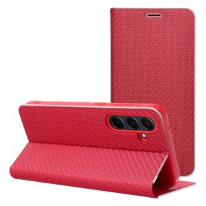 LUNA Book Carbon skirtas Samsung Galaxy A41 red - Image 2