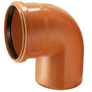 Lauko kanalizacijos alkūnė Magnaplast, Ø 110 mm, 87°