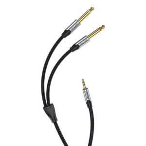 Audio kabelis mini jack 3.5mm į 2x jack 6.35mm male Vention BARHK 8m - Image 4