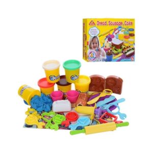 Modelino rinkinys Peipeile Bread Sausage Cake Dough 3245A - Image 3