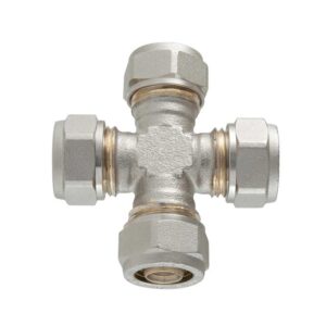 Užveržiamas keturšakis 1085, TDM Brass, 18 mm