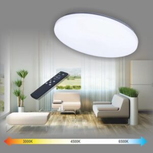 Šviestuvas plafonas Tope Sopot, 2x24W, LED, Ø380mm - Image 3