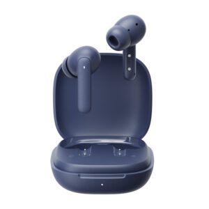 TWS QCY Buds T43 ANC ausinės mėlynos spalvos
