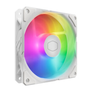 Ventiliatorius Cooler Master SickleFlow Edge 120 ARGB WE 3in1 baltos spalvos - Image 3