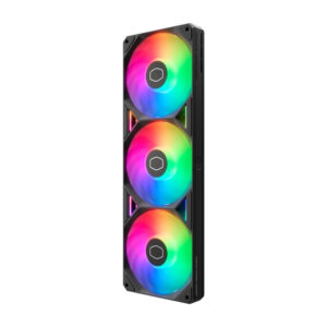 Ventiliatorius Cooler Master SickleFlow Edge 360 ARGB juodos spalvos - Image 3