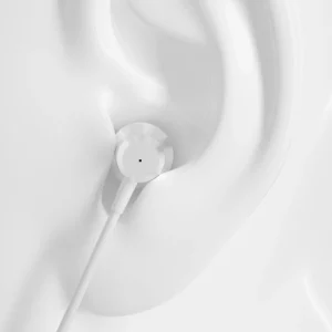 Dudao in-ear headphones headset with remote control and microphone 3.5 mm mini jack white (X10 Pro white) - Image 3