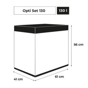 Aquael Optiset 130 Baltas (130L) - Image 3