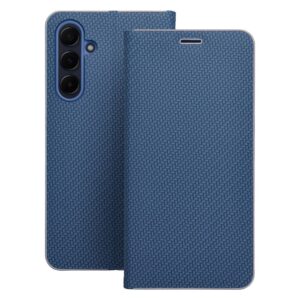 LUNA Book Carbon skirtas Xiaomi Redmi Note 12 Pro 5G mėlynos spalvos - Image 4