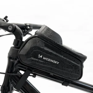 Wozinsky Bike Frame Bag 1.7l Phone Cover juodos spalvos (WBB28BK) - Image 6