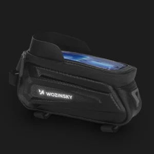 Wozinsky Bike Frame Bag 1.7l Phone Cover juodos spalvos (WBB28BK) - Image 7