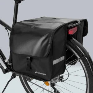 Wozinsky bicycle pannier double 28 l juodos spalvos (WBB34BK) - Image 8