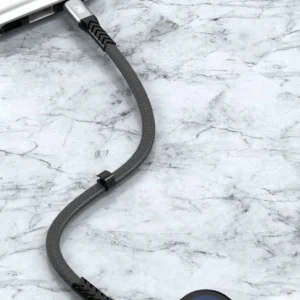 Dudao L10P Lightning - USB-C PD 20W kabelis 0.23m - juodos spalvos - Image 4