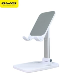 AWEI telefono laikiklis X11 baltos spalvos