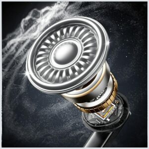 Belaidės ausinės AWEI TP100 ENC Bluetooth 5.4 TWS + docking station juodos spalvos - Image 6