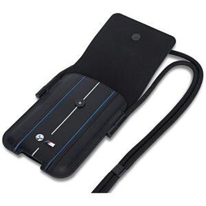Krepšys BMW Phone Pouch Blue Stripes juodos spalvos - Image 3