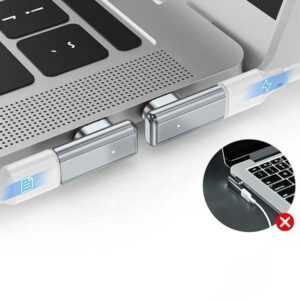 Beline Magnetic adapteris USB-C silver DAC BLNAM01 - Image 4