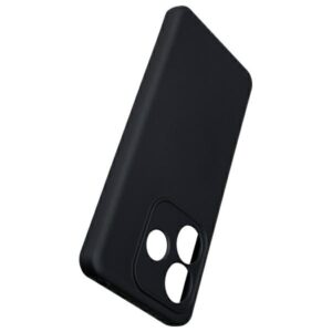 Beline silikoninis dėklas Xiaomi Redmi Note 14  juodos spalvos - Image 3