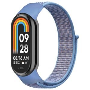 Beline Mi Band 9/8 NylonLoop apyrankė blue