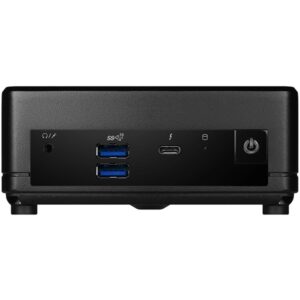 Mini desktop PC MSI Cubi 5 12M-262BEU i3 / 8GB / 512GB SSD / WiFi 6E + BT 5.3 / 1Gbps + 2.5Gbps / NoOS / juodos spalvos - Image 2