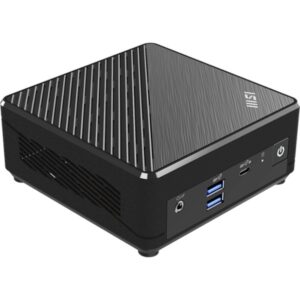 Mini desktop PC MSI Cubi N ADL S-225BEU barebone Intel N100 / WiFi 5 + BT 5.0 / 2x1Gbps / juodos spalvos - Image 5