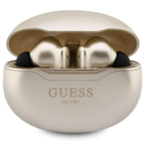 Guess Bluetooth ausinės GUTWST50EDTWS + docking station gold/gold Classic EST - Image 1