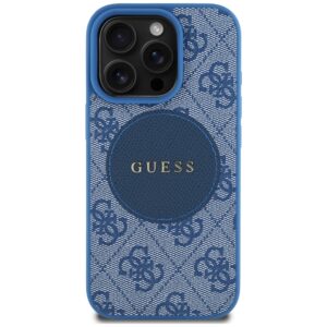 Dėklas Guess 4G Circle Classic Logo MagSafe skirtas Apple iPhone 16 Pro blue - Image 3