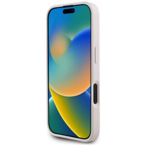 Dėklas Guess 4G Circle Classic Logo MagSafe skirtas Apple iPhone 16 rožinės spalvos - Image 5