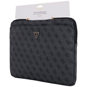 Bag Guess Sleeve 14" 4G Zipper Pocket Triangle Logo juodos spalvos - Image 4