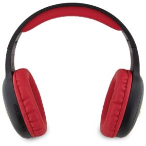 Hello Kitty over-ear Bluetooth headphones HKBHA1BKHLMK juodos spalvos Metal Logo - Image 3