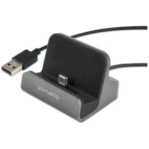 4smarts Tablets docking VoltDock USB-C 10W pilkos spalvos 462240