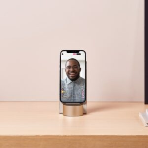 Lexon City Energy Pro 10W belaidis įkroviklis su Bluetooth kolonėle soft gold LD145D9 - Image 5