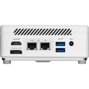 Mini desktop PC MSI Cubi 5 12M-264BEU i3 / 8GB / 512GB SSD / WiFi 6E + BT 5.3 / 1Gbps + 2.5Gbps / baltos spalvos - Image 5