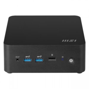 Mini desktop PC MSI Cubi NUC 1M-260BEU barebone Core 3 / WiFi 6E + BT 5.3 / 2x2.5Gbps / juodos spalvos - Image 3