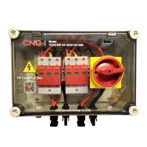 PV atjungimo skydelis, DC 2in-2out, IP66