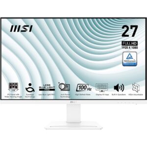 Monitorius MSI PRO MP273AW 27" / FHD / IPS / 100Hz / 1ms MPRT (baltos spalvos) - Image 1