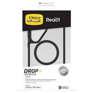 Dėklas Samsung Otterbox React Magnet skirtas Galaxy S25 Ultra juodos spalvos - Image 5
