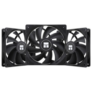 Thermalright TL-C12C X3 PWM Black 3vnt. (120mm) (Juodi) Ventiliatoriai