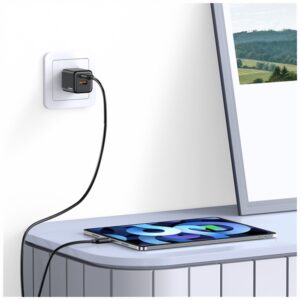 Kabelis USAMS KY Series US-SJ692 30W USB-C į Lightning 1m baltos spalvos - Image 5