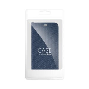 LUNA Book Carbon skirtas Xiaomi Redmi Note 12 Pro 5G mėlynos spalvos - Image 2