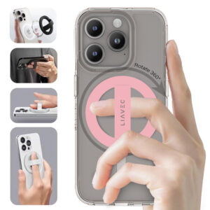 Liavec Ring Magsafe rožinės spalvos - Image 3