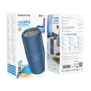 Borofone belaidė kolonėlė Bluetooth BR41 Dancer mėlynos spalvos - Image 4