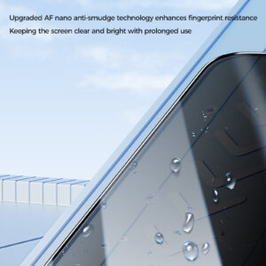 Benks apsauginis stiklas Ultra Shield Privacy Glass (FK66) skirtas Apple iPhone 16 Pro Max juodos spalvos - Image 8