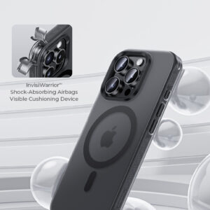 Benks Dėklas Magnetic Lucid Armor (C065) skirtas Apple iPhone 16 Pro aukso spalvos - Image 8