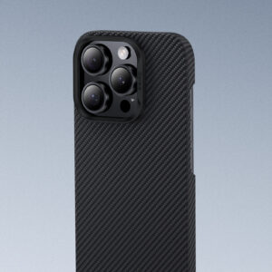 Benks Dėklas Magnetic Armor Air Kevlar PC Frame 600D (E065) skirtas Apple iPhone 16 Pro juodos spalvos - Image 6